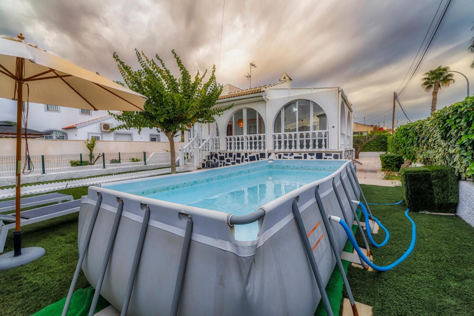 Villa Marie Estancia Premium En El Mar Menor Con Jacuzzi Climatizado Los Narejos Εξωτερικό φωτογραφία