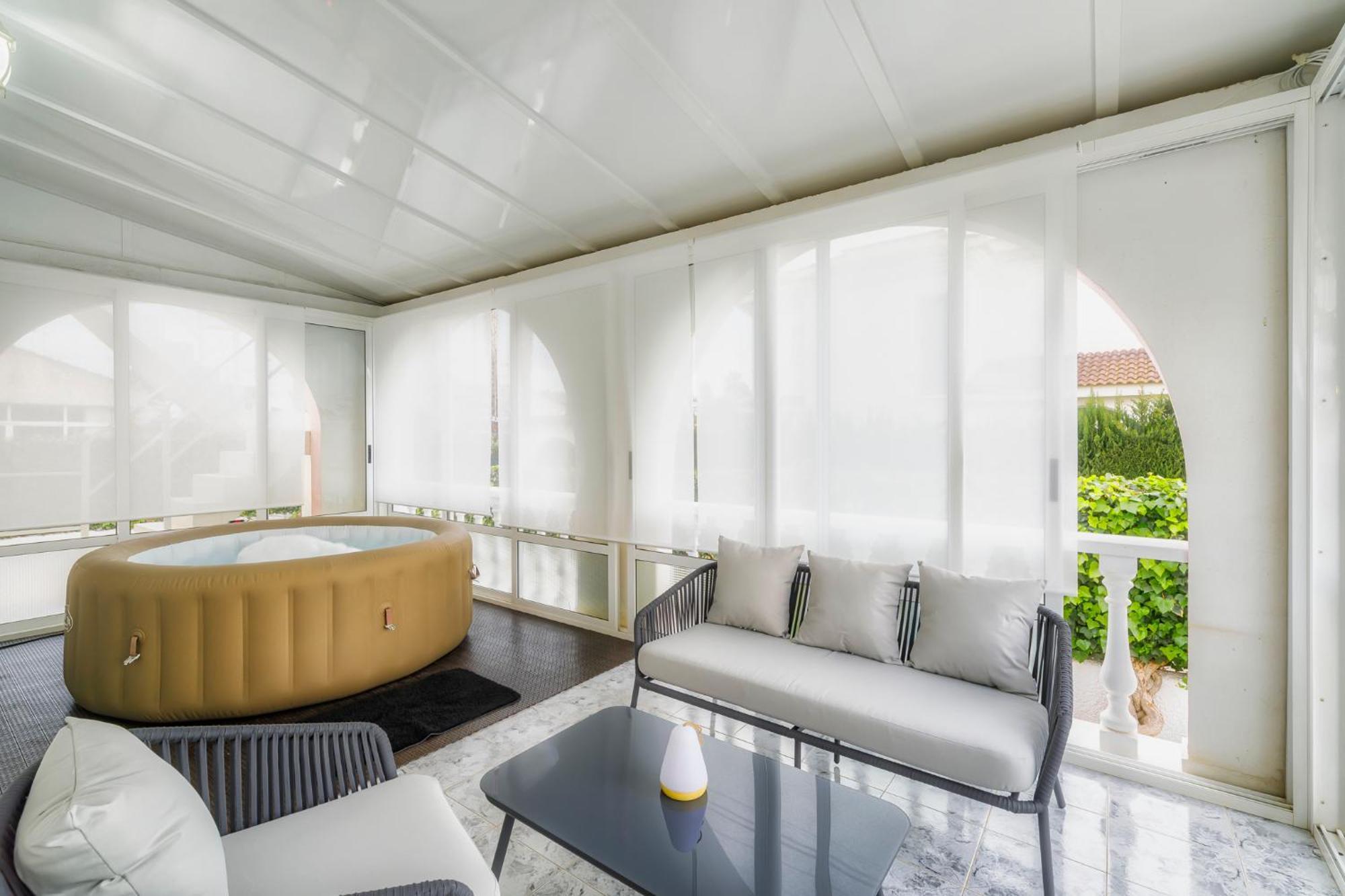 Villa Marie Estancia Premium En El Mar Menor Con Jacuzzi Climatizado Los Narejos Εξωτερικό φωτογραφία